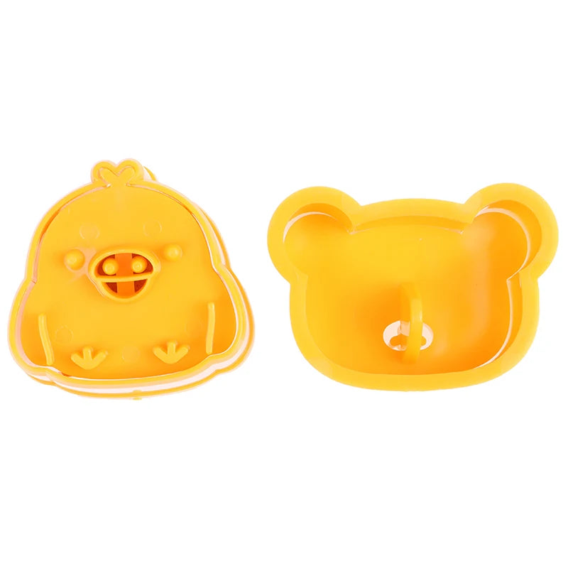 3-Piece Bear Sandwich Mold & Bread Crust Cutter Set Sandwich Mold Set QXL