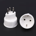 Swiss to French EU Plug Adapter | Type J 3-Pin Converter Plug Adapter Converter QXL Jack with lock