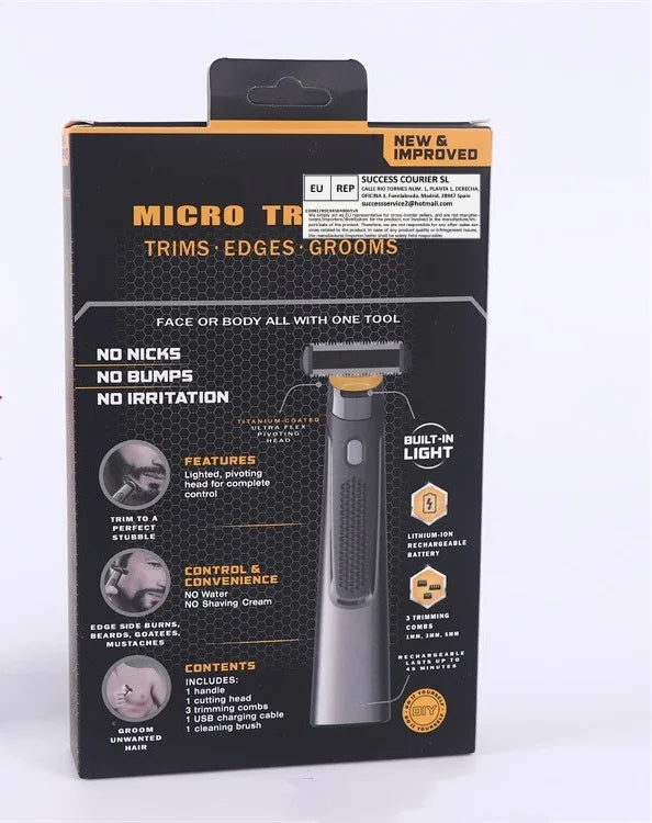 Men's Rechargeable Electric Shaver & Trimmer | Portable Electric Shaver Trimmer QXL YS00043-1box