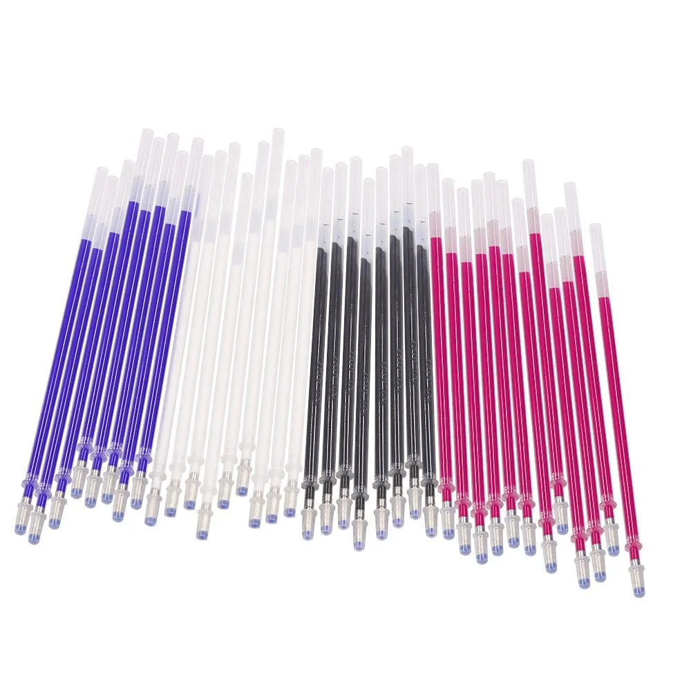 100-Pack Heat Erasable Fabric Marking Pens for Sewing Fabric Marking Pens QXL