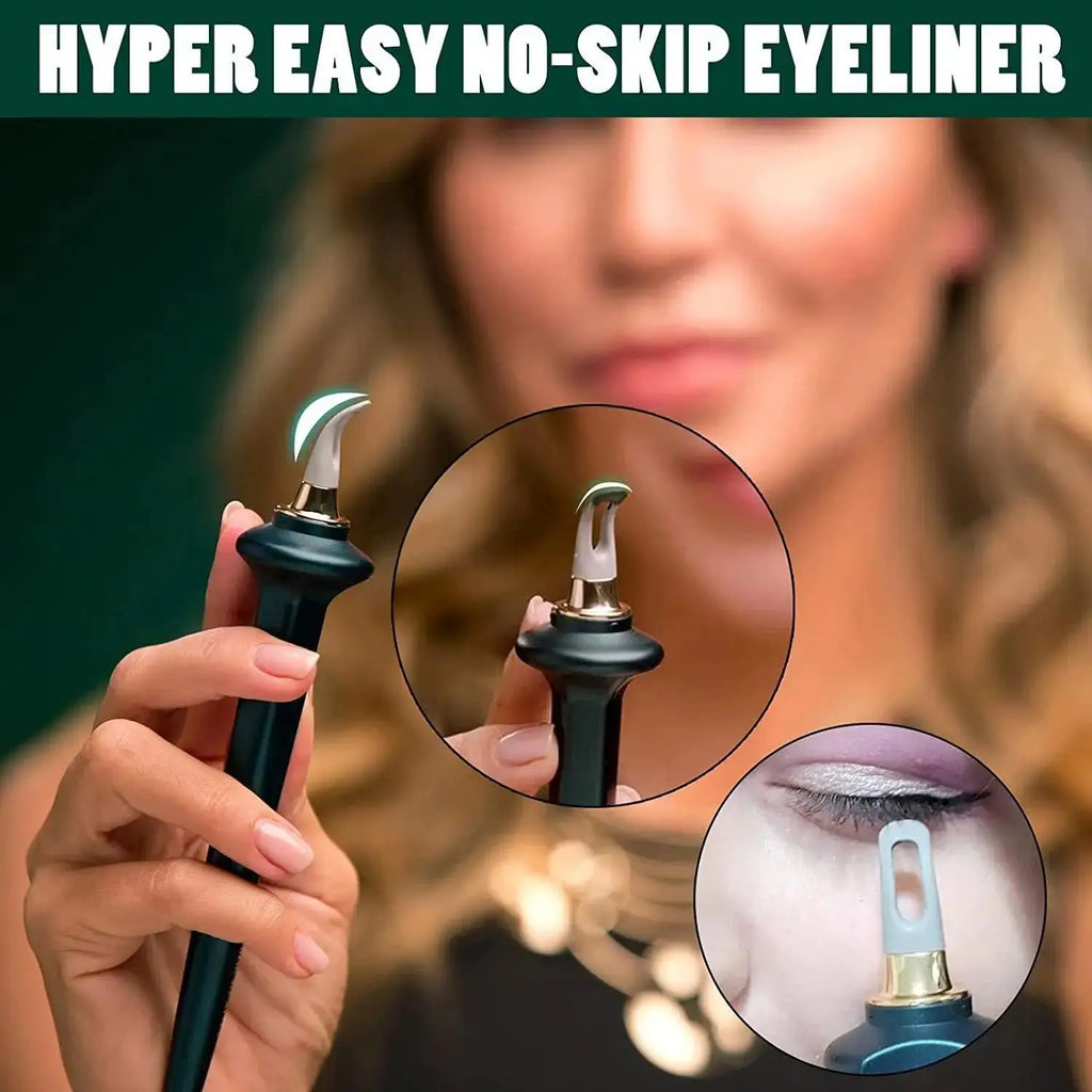 Silicone Eyeliner Tool Stick | Flexible Precision Pen Tip Eyeliner Applicator Tool QXL