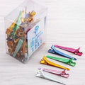 45-Pack Mini Metal Hair Clips | Heat Resistant Salon Clips Hair Sectioning Clips QXL 45PCS Boxed