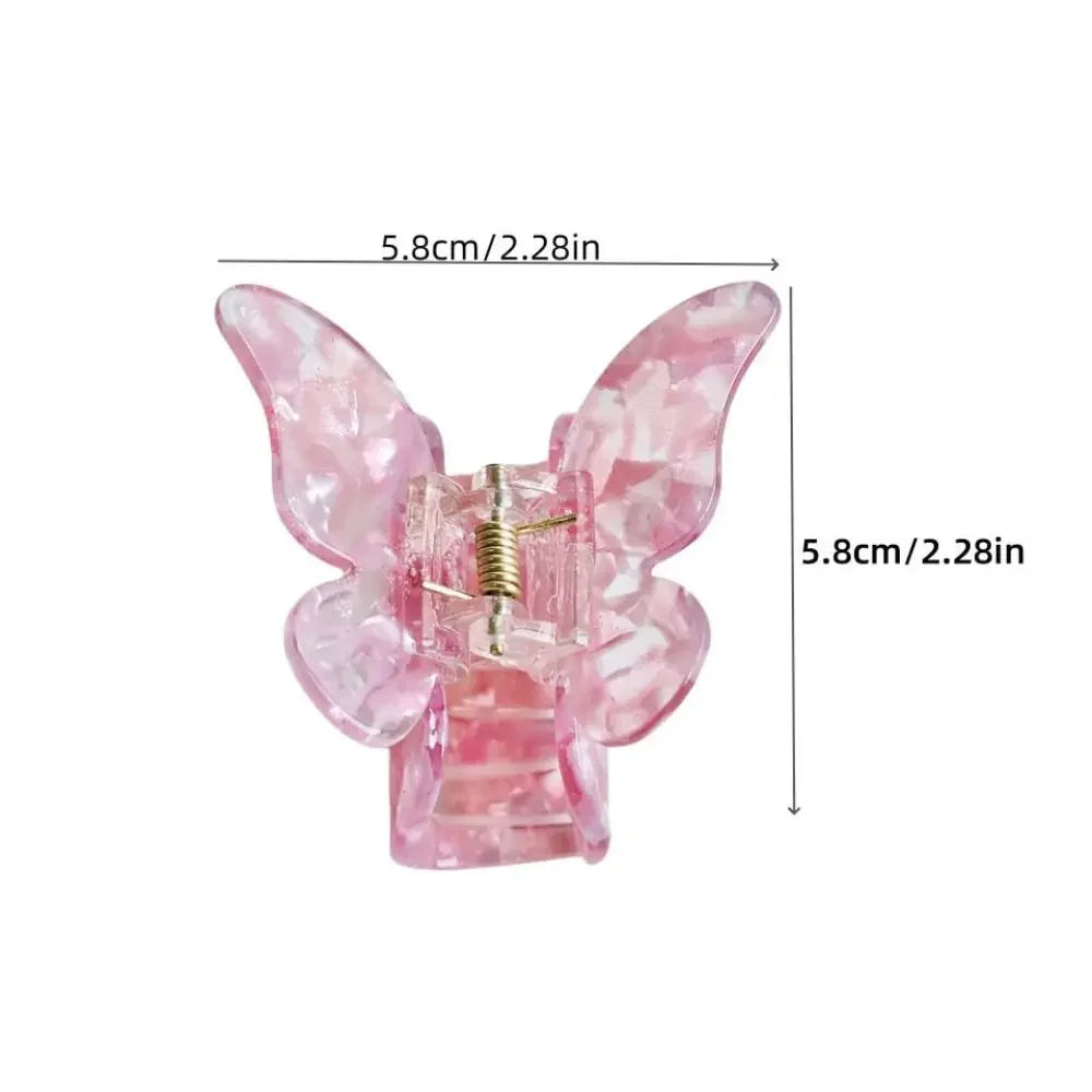 Colorful Acetate Butterfly Hair Claw Clip for Women Hair Claw Clip QXL