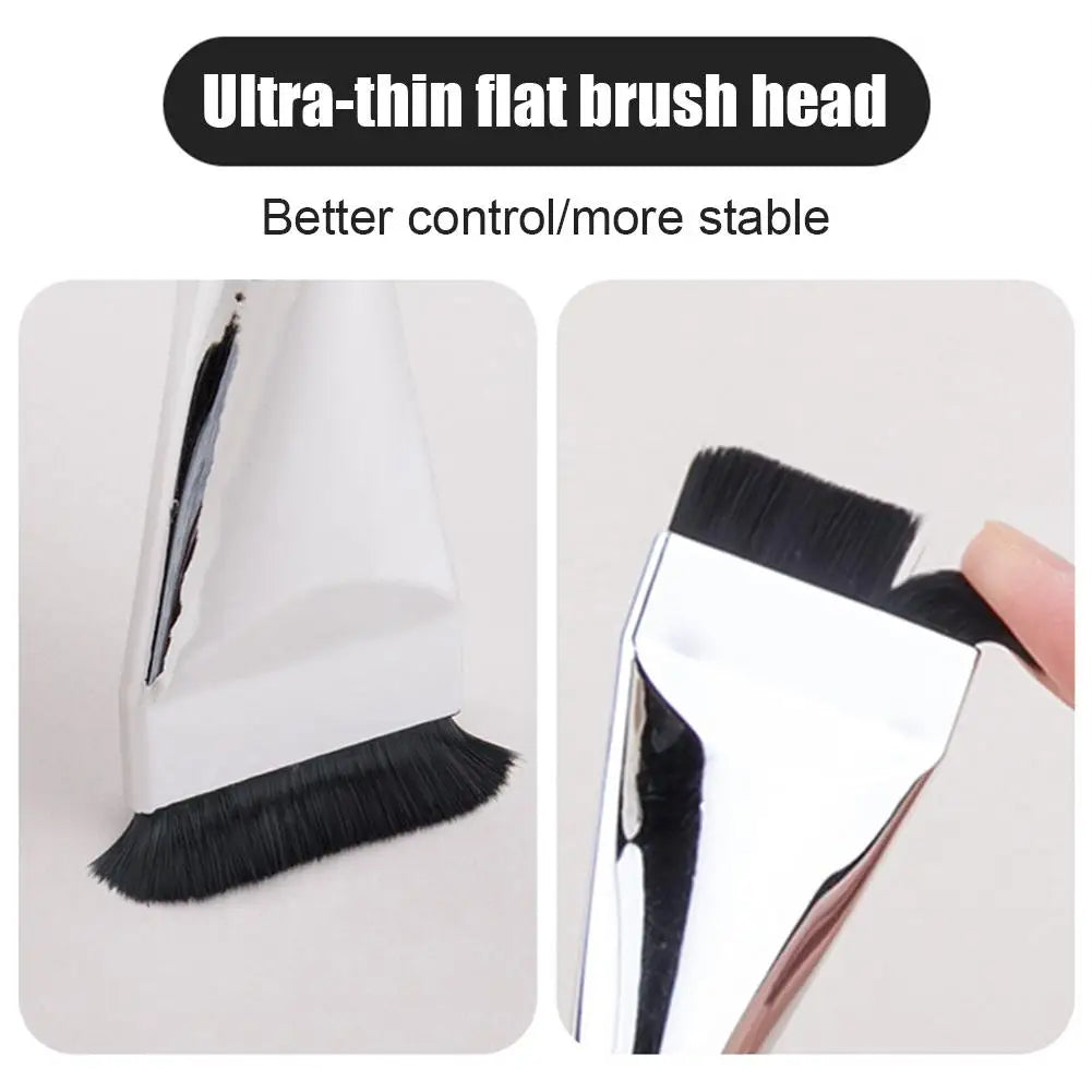 Ultra-Thin Flat Foundation Brush | Contour & Concealer Tool Foundation Makeup Brush QXL