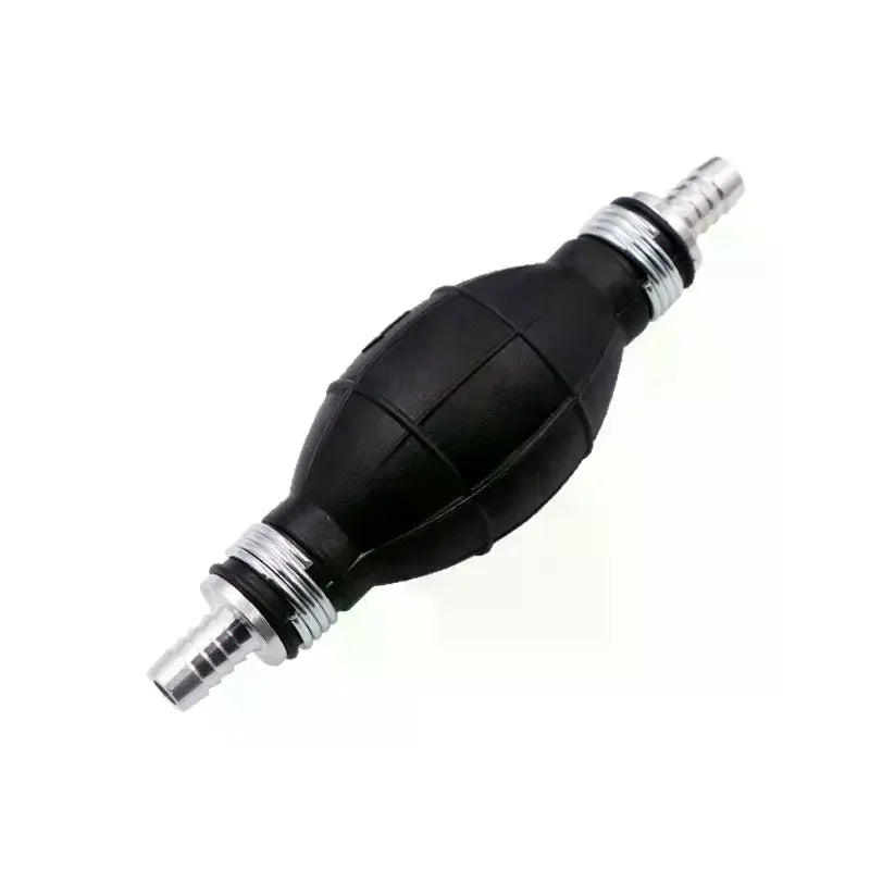 Manual Hand Fuel Pump 6–12mm | Rubber & Aluminum Alloy Manual Fuel Pump QXL