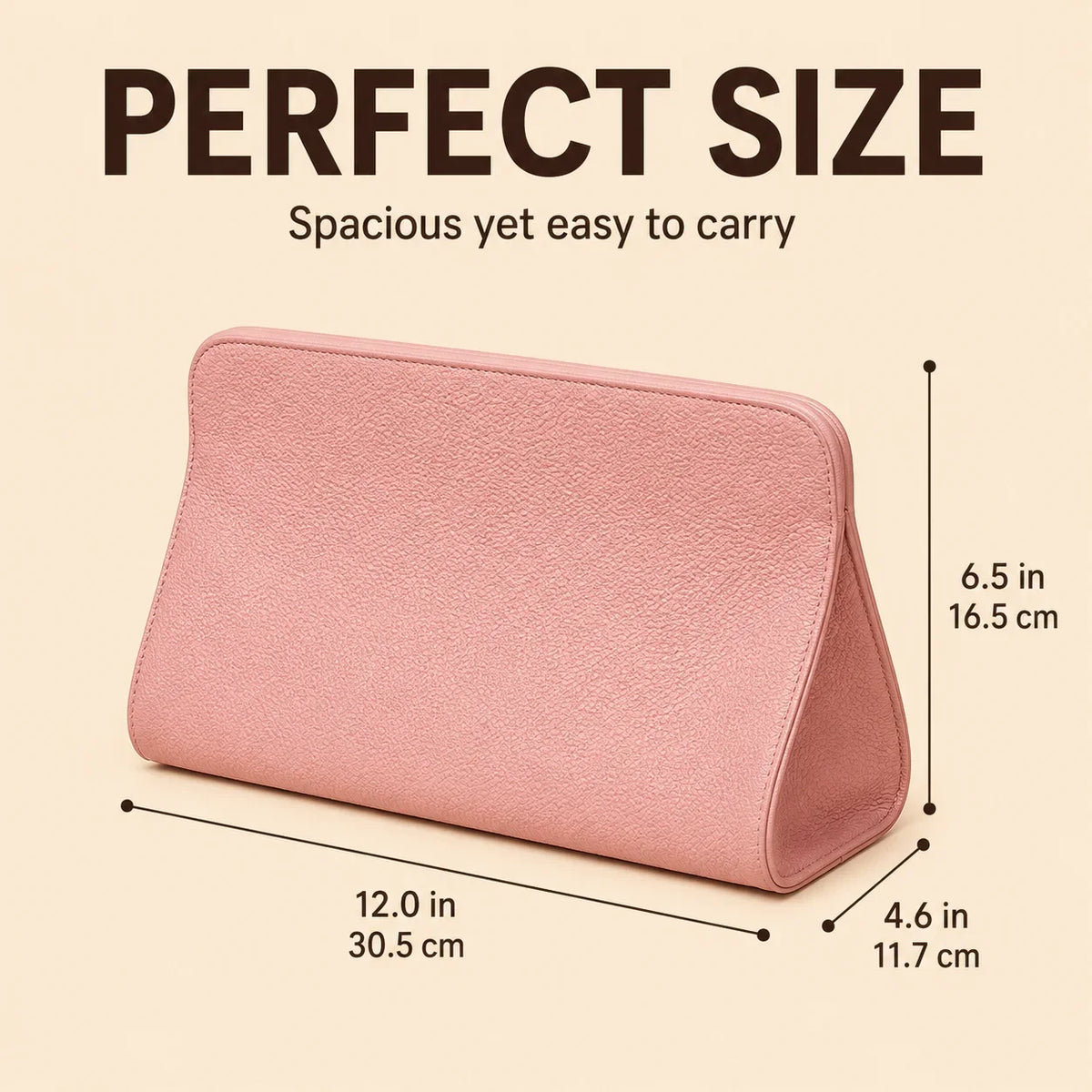 PU Leather Hair Dryer & Curling Iron Storage Bag Organizer Hair Tool Storage Bag QXL