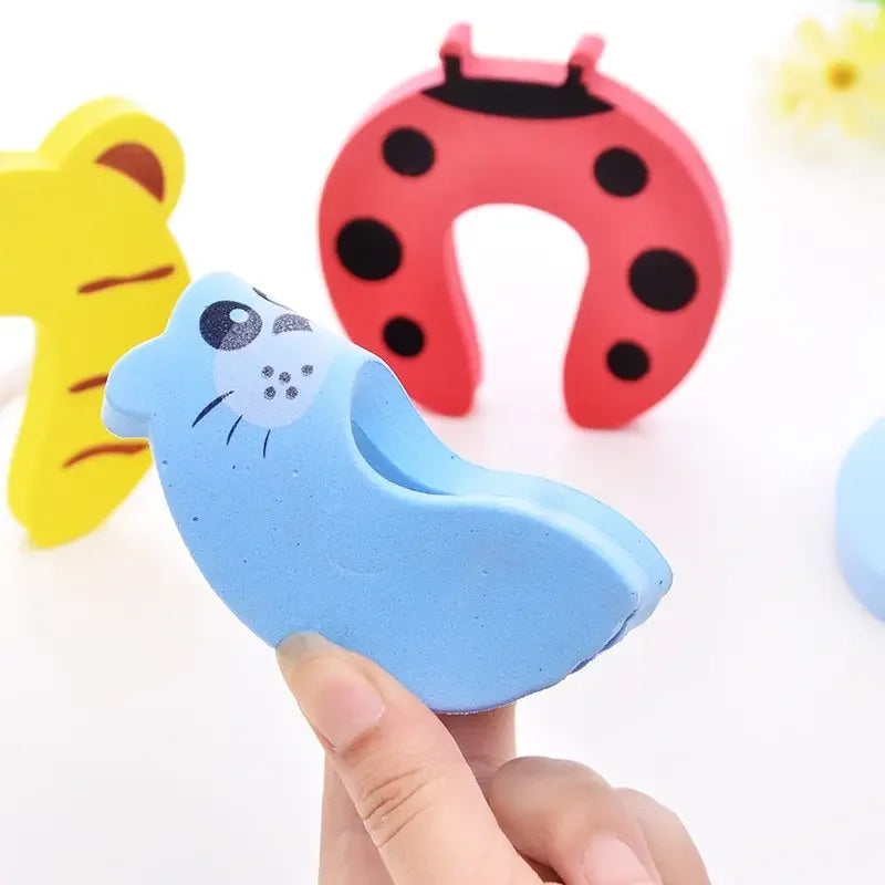 7-Pack Cute Animal Baby Door Finger Guards | EVA Stoppers Baby Door Stopper QXL