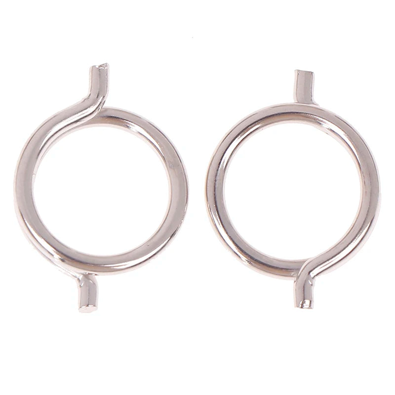 2-Pack Torsion Springs for Kitchen Scissors | 1.8mm Wire 15mm OD Scissor Replacement Spring QXL