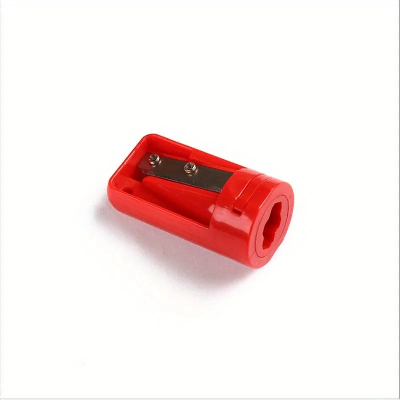 Manual Handheld Pencil Sharpener | Portable Student Stationery Pencil Sharpener QXL Red 1pc