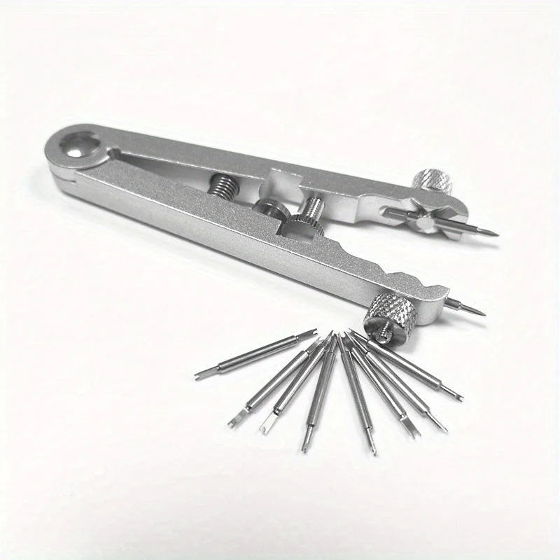 V-Type Watch Spring Bar Pliers | Strap Band Removal Tool Watch Repair Tool QXL Silvery