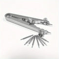 V-Type Watch Spring Bar Pliers | Strap Band Removal Tool Watch Repair Tool QXL Silvery