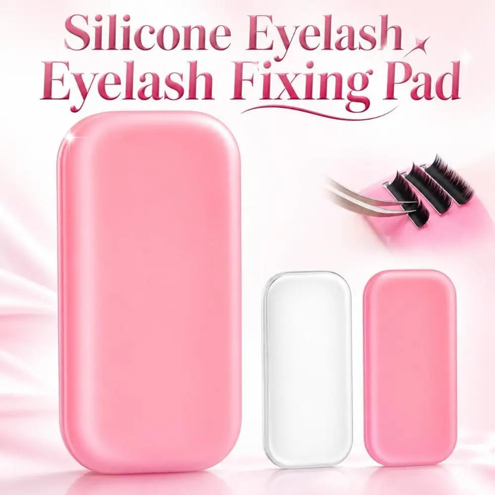 Silicone Lash Tray Holder | Transparent Forehead Pad for Extensions Lash Extension Tool QXL