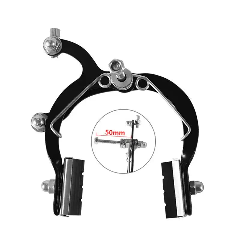 C-Shape Road Bike Front Brake Caliper | Aluminum Alloy Bike Brake Caliper QXL Front brake Black