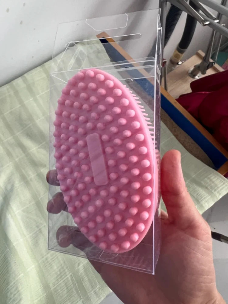 Silicone Body Scrubber & Exfoliating Bath Brush Silicone Bath Scrubber QXL