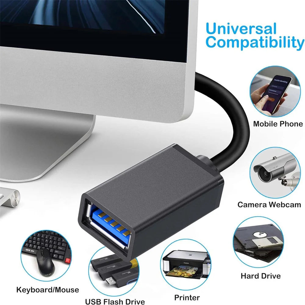 USB 3.0 Extension Cable 0.5–5M | Male to Female 5Gbps USB Extension Cable QXL