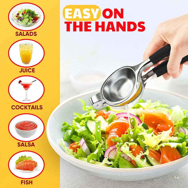 Extra Large Stainless Steel Lemon Squeezer | Manual Citrus Juicer Manual Citrus Juicer QXL