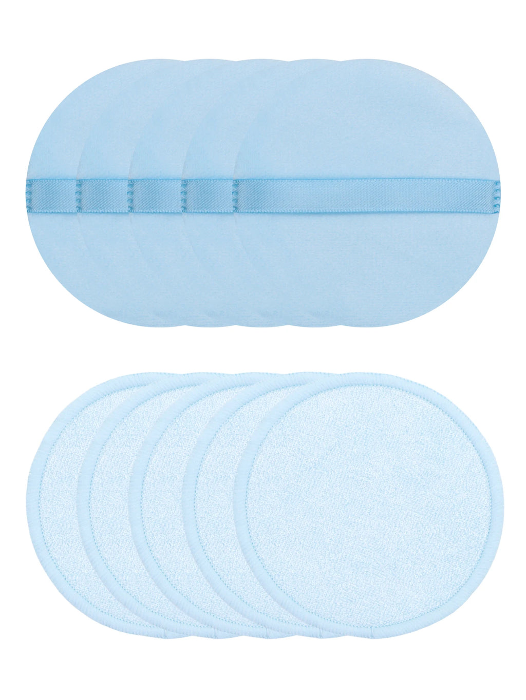 10-Pack Reusable Makeup Remover Pads | Washable & Eco-Friendly Makeup Remover Pads QXL G