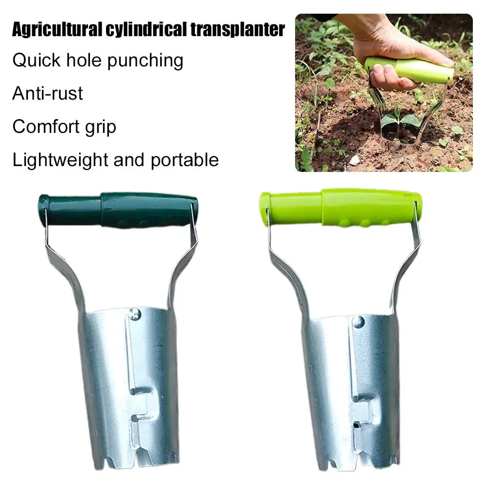 Cylindrical Seedling Transplanter | Bulb & Plant Planting Tool Seedling Transplanter QXL