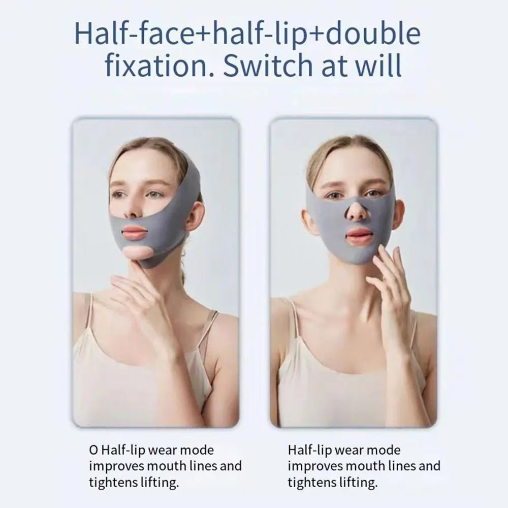 V-Line Face Sculpting Sleep Mask | Adjustable Lifting Strap Face Sculpting Mask QXL