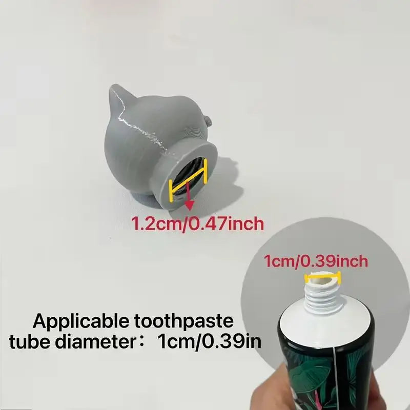 Cat-Shaped Toothpaste Dispenser | Fun Bathroom Gadget 1–3 Pack Toothpaste Dispenser QXL