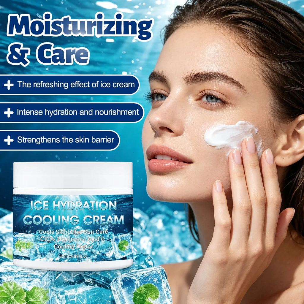 5-Pack Snow Grass Ice Cream Cooling Moisturizing Face Cream Moisturizing Face Cream QXL