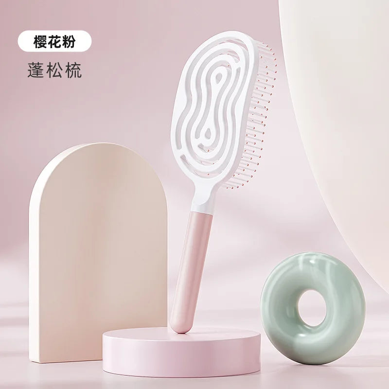 Fluffy Volumizing Hair Comb – Detangle, Massage & Style Hair Styling Comb QXL
