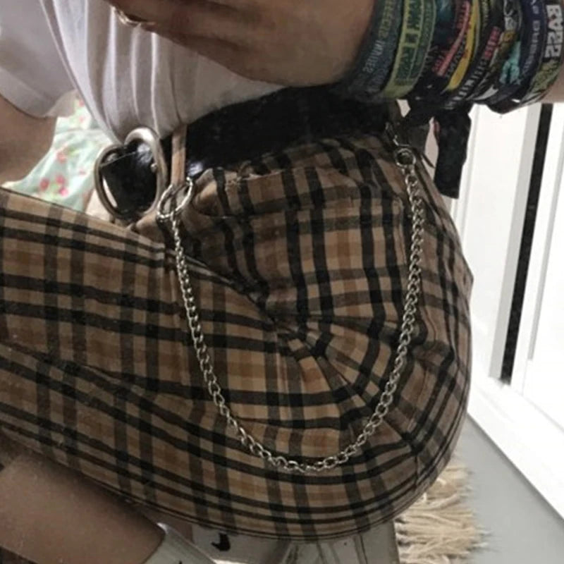 Metal Wallet Chain Belt | Punk Rock Hip-Hop Trouser Chain Metal Belt Chain QXL