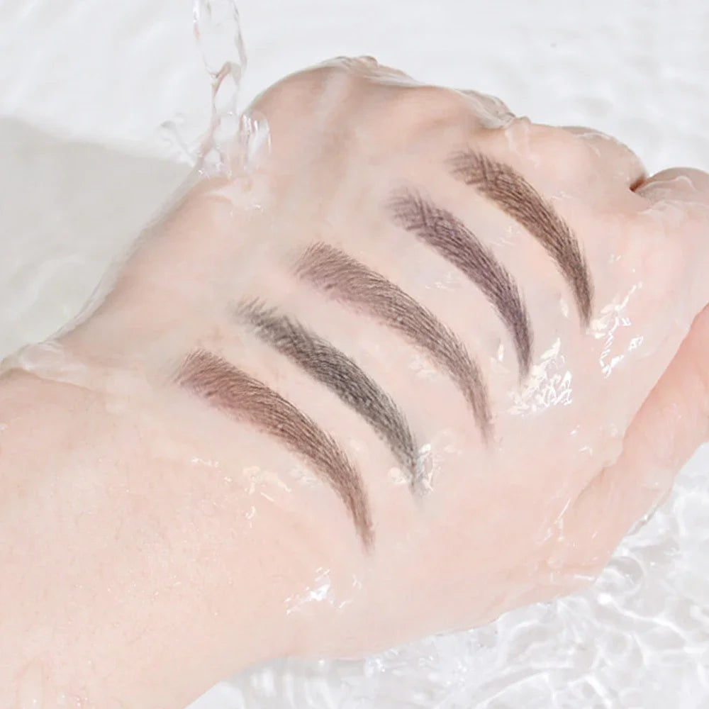 Dual-Ended Waterproof Ultra Fine Eyebrow Pencil & Spoolie Eyebrow Pencil QXL