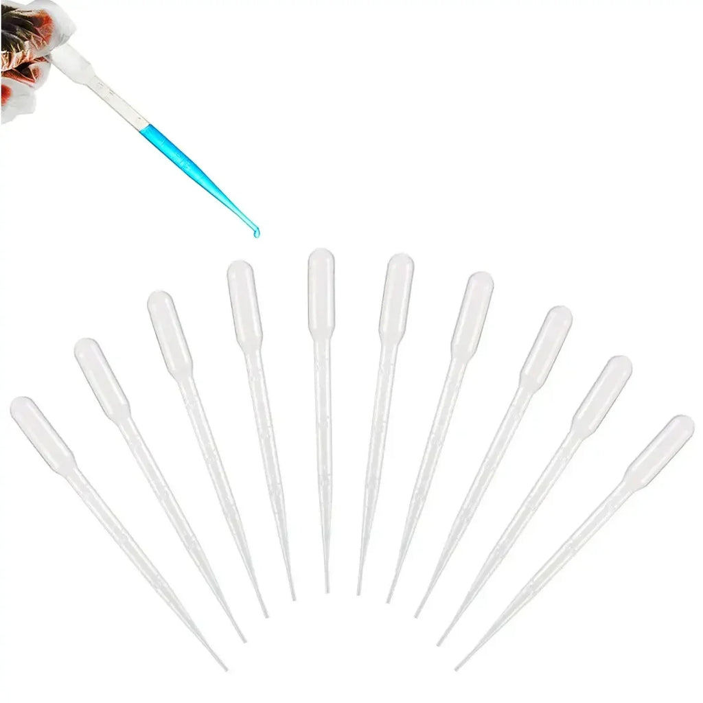 100-Pack Disposable Transfer Pipettes 1ml 2ml 3ml 5ml | LDPE Disposable Transfer Pipettes QXL