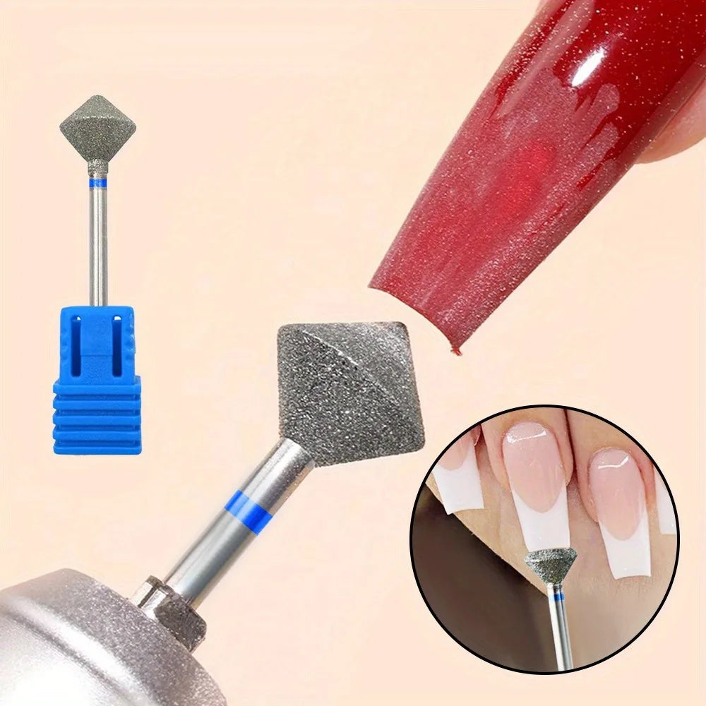 Diamond Tungsten Carbide Nail Drill Bit 3/32" Cuticle Burr Nail Drill Bit QXL