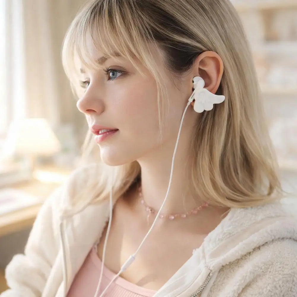 3D Angel Wing Headphone Decorations | Removable DIY Accessory Headphone Decoration QXL