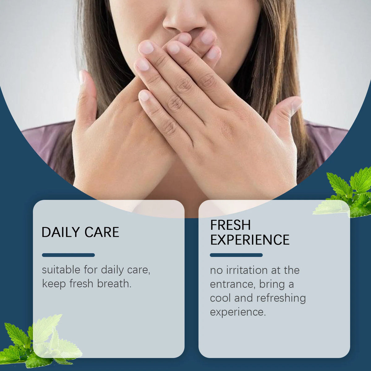 Oralhoe Chamomile Gum Care Gel | Peppermint Fresh Breath 10g Gum Care Gel QXL