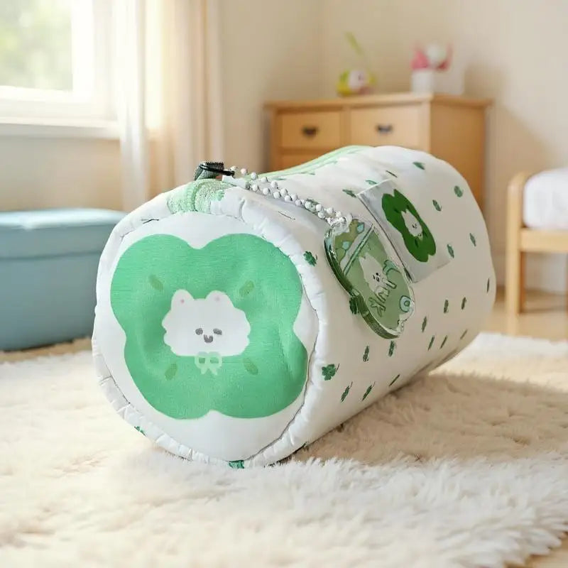 Four-Leaf Clover Pencil Case | Large Fabric Pouch for School Pencil Case Pouch QXL