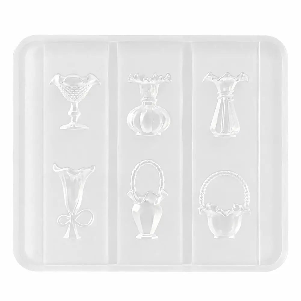 3D Bouquet Flower Silicone Mold | Nail Art & Resin DIY Nail Art Silicone Mold QXL B CN