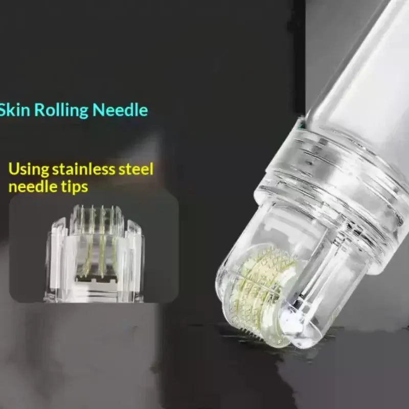 128-Pin Microneedle Derma Roller 0.25mm | Serum Applicator Microneedle Derma Roller QXL