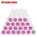 50/100-Pack Eyelash Wand Storage Tubes | Dustproof Brush Caps Brush Storage Tubes QXL D--50tube No brush