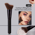 KOSSHOW Sloped Foundation Brush | Liquid, BB Cream & Concealer Foundation Brush QXL black