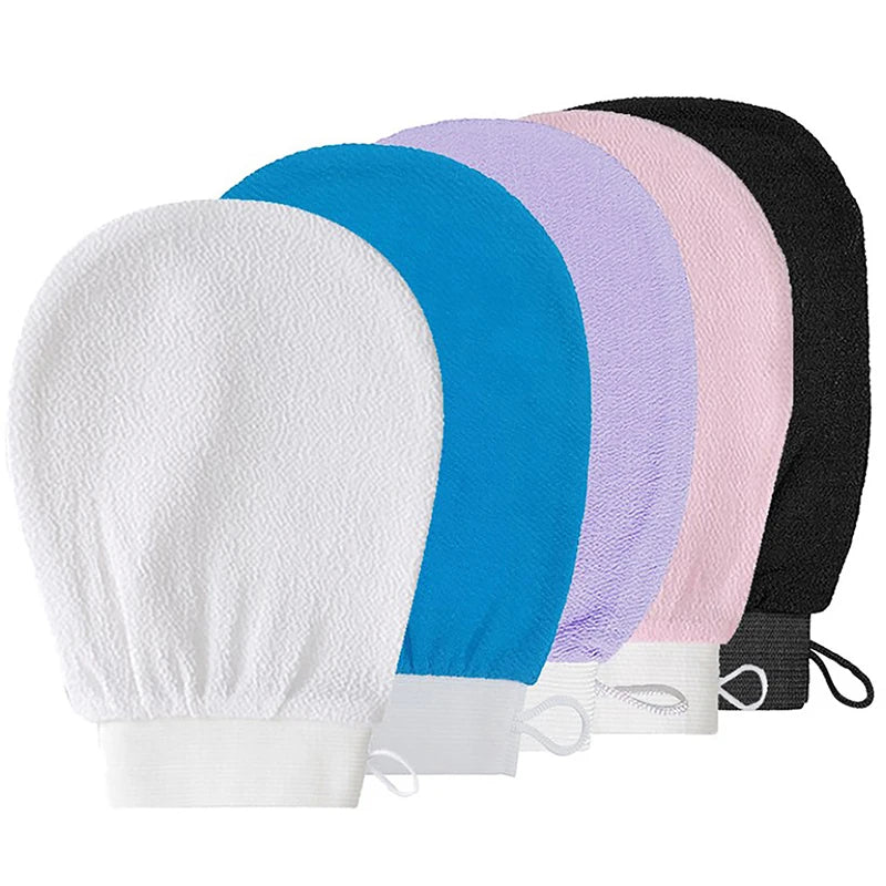 Moroccan Hammam Exfoliating Glove | Kessa Bath Scrub Mitt Exfoliating Bath Glove QXL