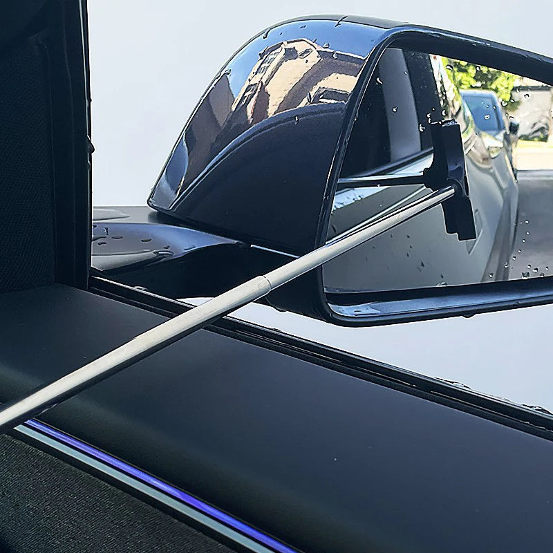 Car Rearview Mirror Wiper | Telescopic Squeegee Cleaner Car Mirror Wiper QXL
