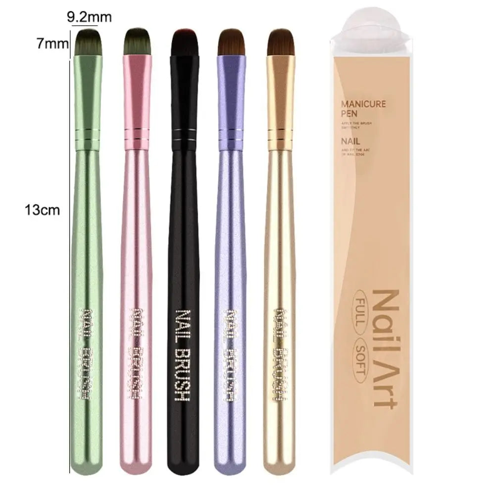 3-in-1 French Nail Art Brush | Metal Handle UV Gel Pen Nail Art Brush QXL
