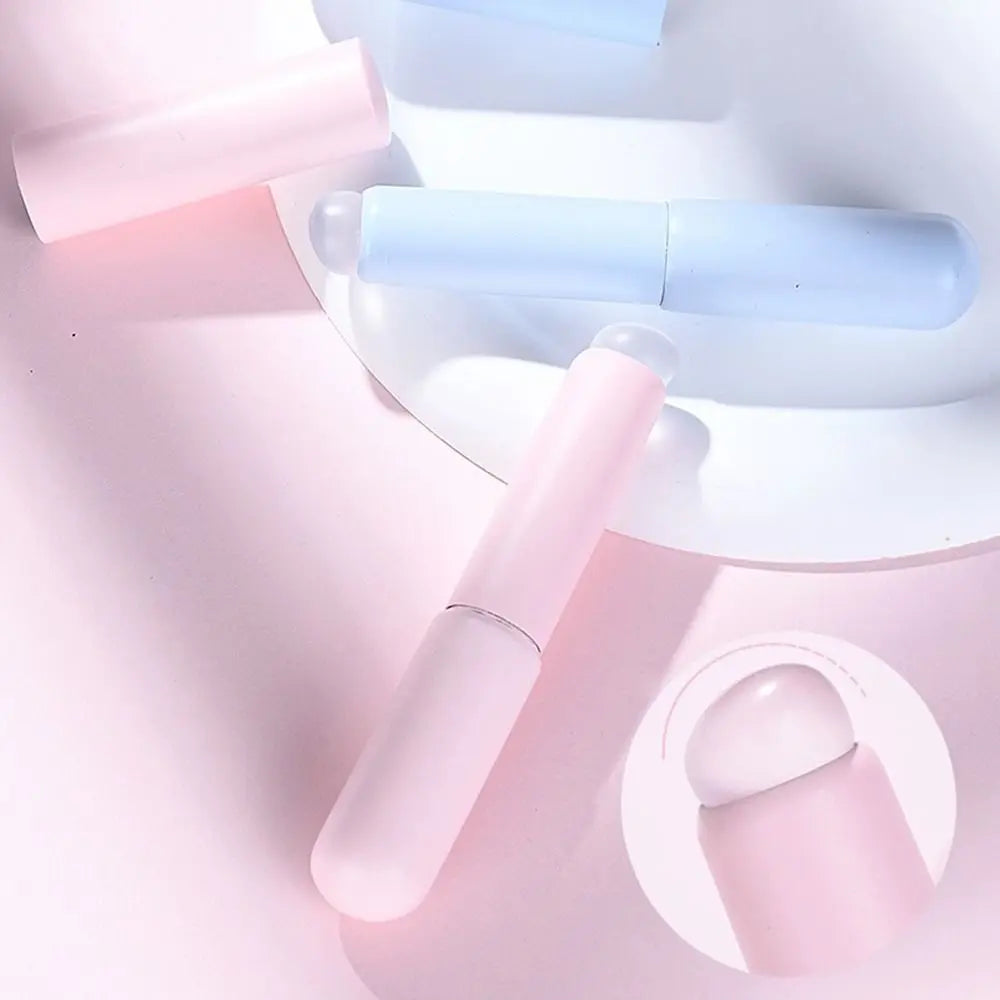 Reusable Silicone Lip Brush | Round Head Lip Gloss Applicator Lip Brush Applicator QXL