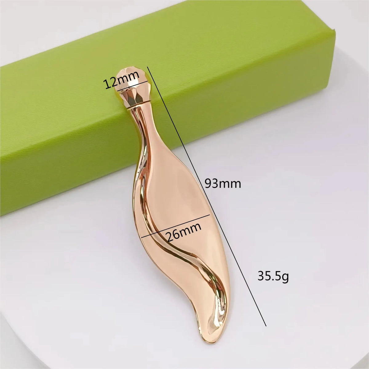 AVZER Metal Face Roller | Eye Massage & Contouring Tool Metal Face Roller QXL