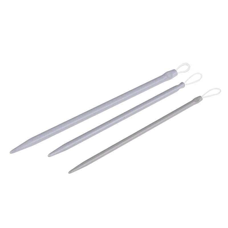 3-Pack Nylon Yarn Knitting Needles | Blunt Tapestry Needle Set Yarn Knitting Needles QXL