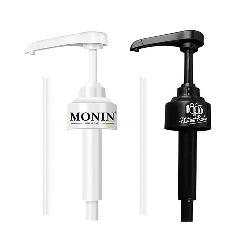 1L Coffee Syrup Dispenser Pump | 10ml Liquid Pump Black Syrup Dispenser Pump QXL