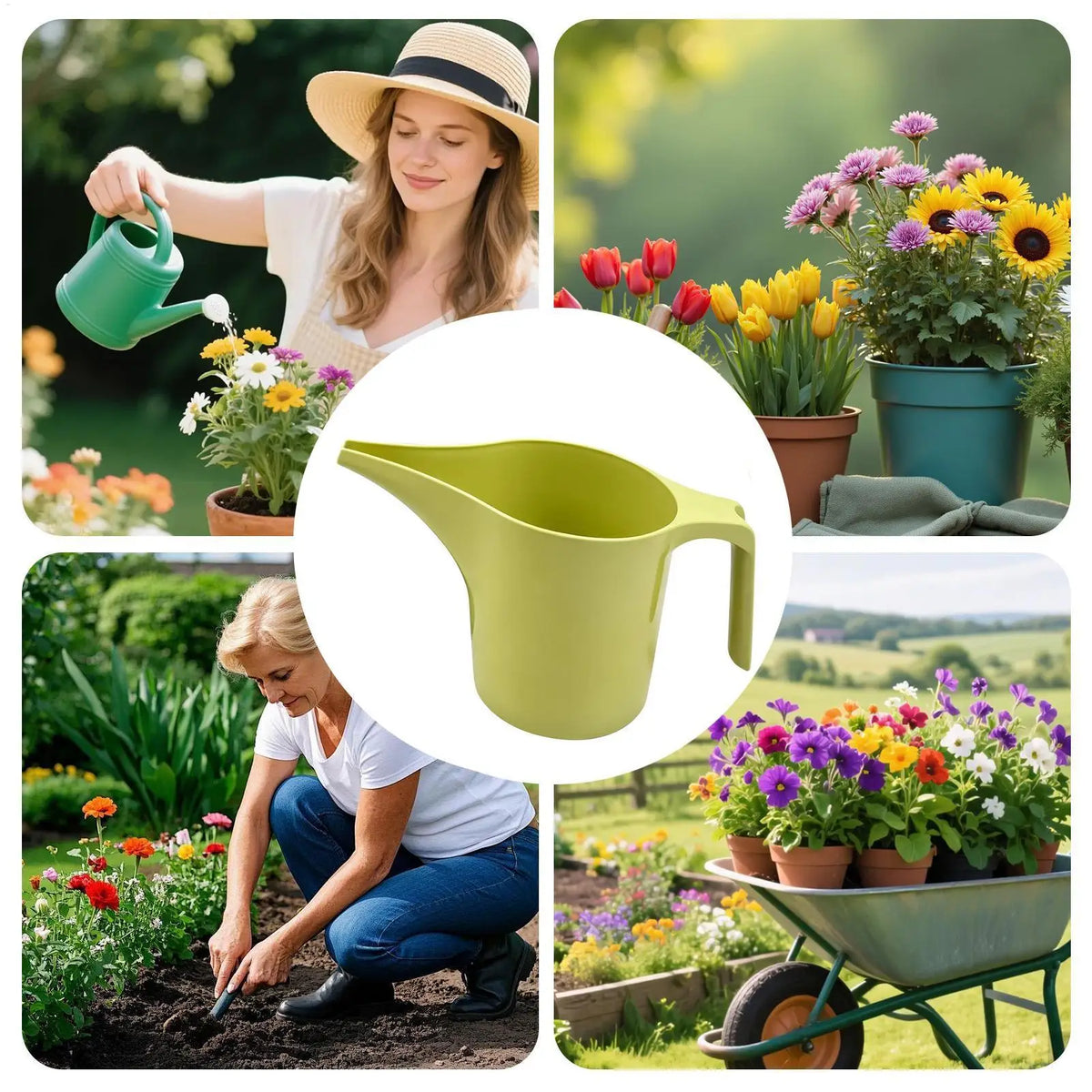 1L Long Spout Watering Can – Indoor & Outdoor Plants Watering Can QXL