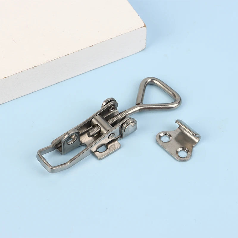 304 Stainless Steel Marine Hasp Latch | Boat Deck Locker Lock Marine Hasp Latch QXL