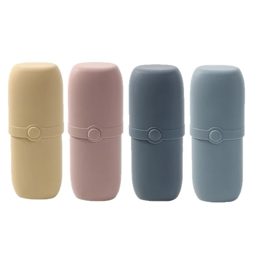 Silicone Makeup Brush Holder & Travel Case | Dustproof Makeup Brush Holder QXL