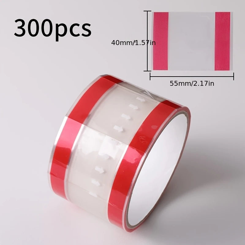 300-Pc Nail Stamp Cleaning Sheets | Fast-Dissolving Wipe Roll Nail Stamp Cleaning Wipes QXL 1 roll