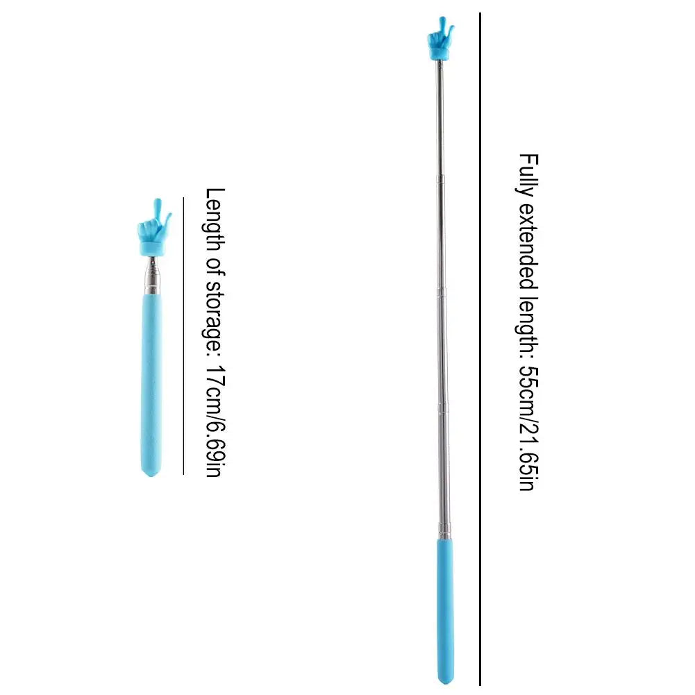 Retractable Teaching Pointer Stick | Finger Reading Tool Teaching Pointer Stick QXL