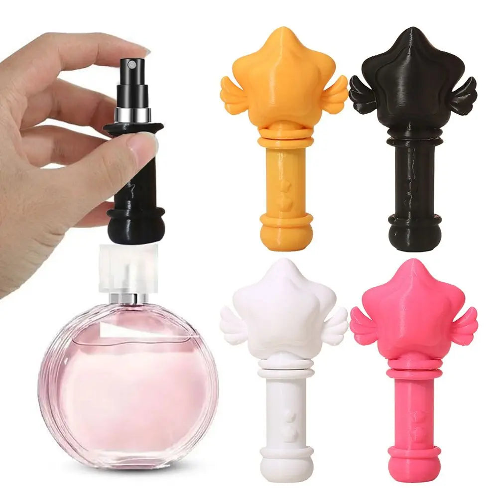 5ml Refillable Mini Perfume Spray Bottle | Star Wing Design Perfume Atomiser Bottle QXL